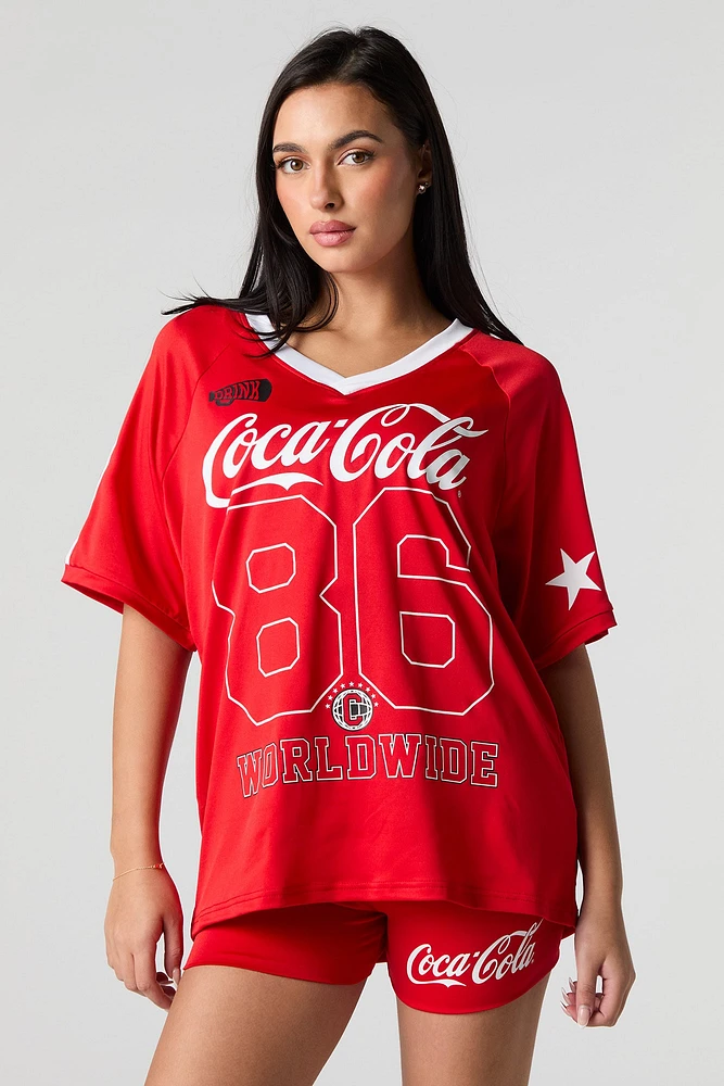 Jersey profilé à imprimé Coca-Cola