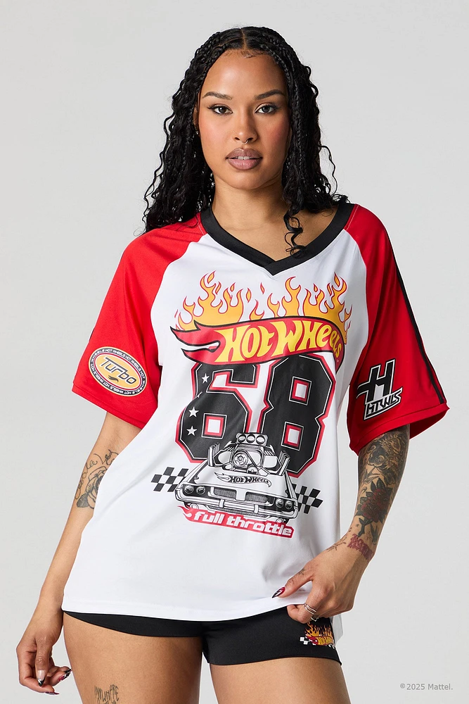 Jersey profilé à imprimé Hot Wheels