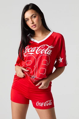 Short profilé à imprimé Coca-Cola