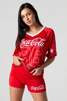 Short profilé à imprimé Coca-Cola
