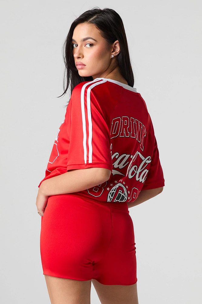 Short profilé à imprimé Coca-Cola