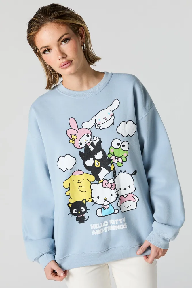 Stitches Hello Kitty and Friends Graphic Fleece Sweatshirt
