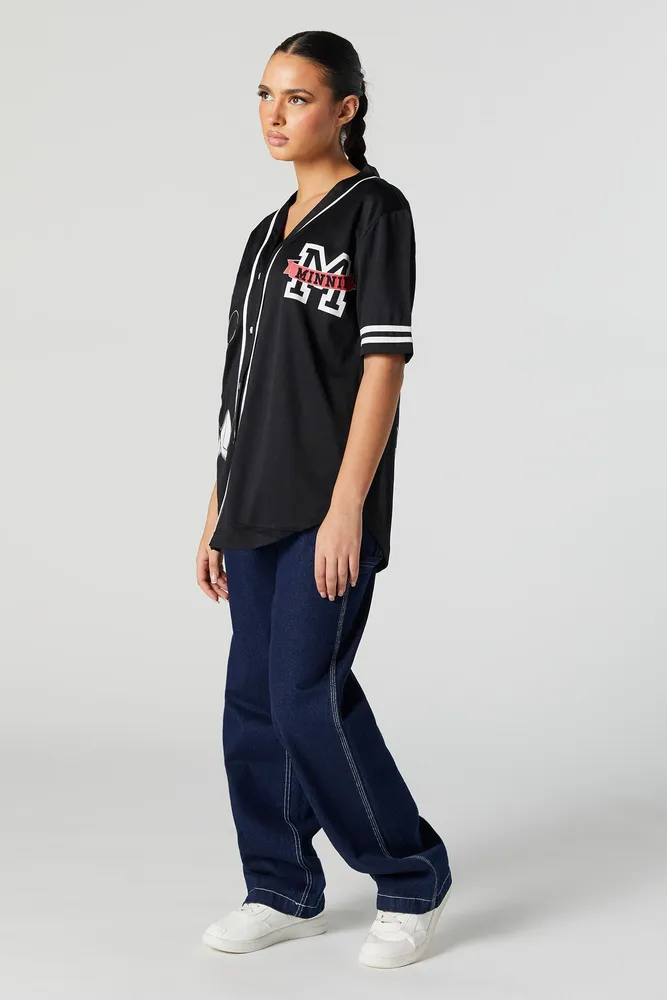 Mickey Mouse Graphic Baseball Jersey