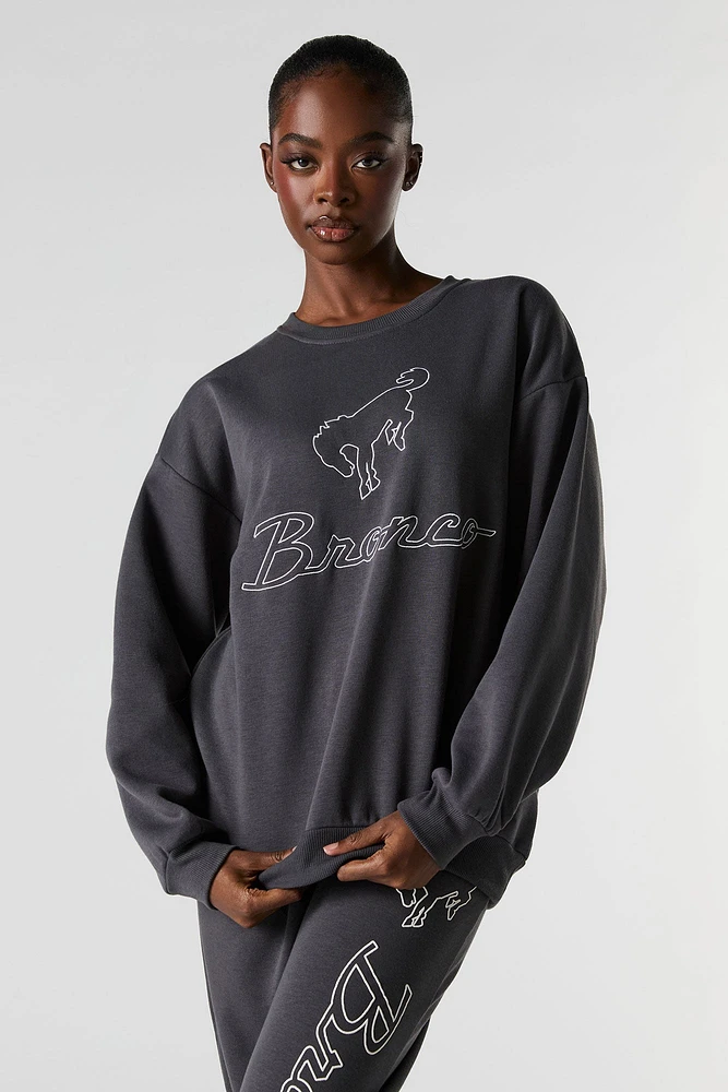 Ford Bronco Embroidered Fleece Sweatshirt