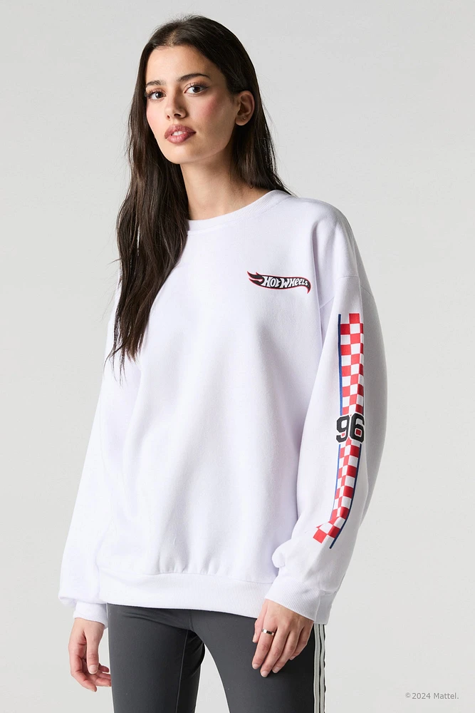 Hot Wheels™ Full Throttle Graphic Fleece Sweatshirt