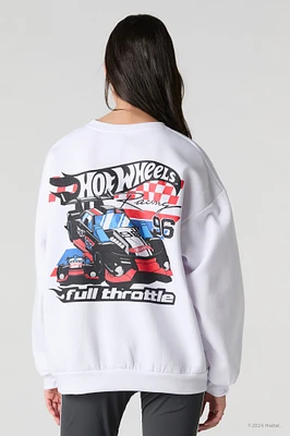 Hot Wheels™ Full Throttle Graphic Fleece Sweatshirt