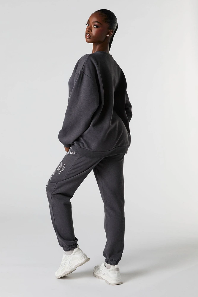 Ford Bronco Embroidered Fleece Jogger