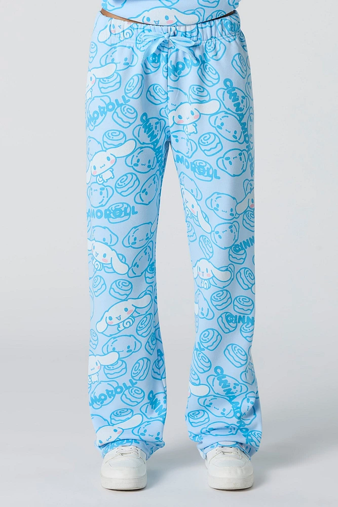 Pantalon d'entraÃ®nement en molleton Ã  imprimÃ© Cinnamoroll