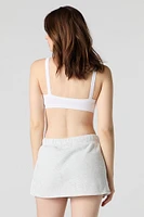Graphic Fleece Skort