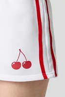 Graphic Fleece Skort