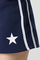 Graphic Fleece Skort