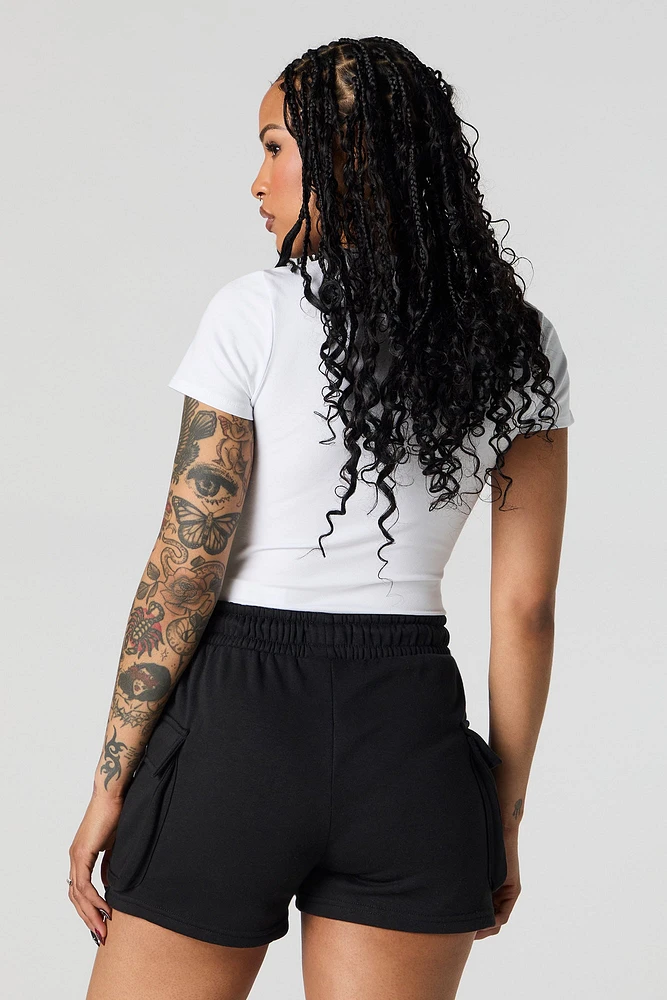Fleece Cargo Short