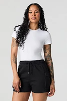 Fleece Cargo Short