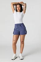 Short cargo en molleton