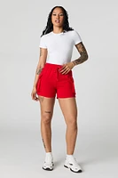Short cargo en molleton