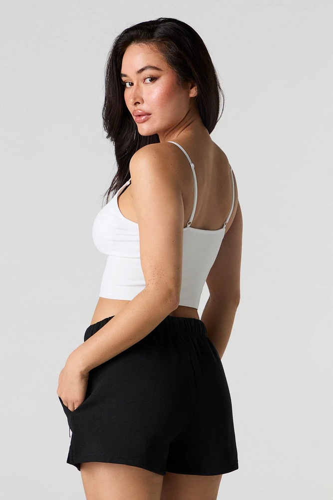 Graphic Fleece Short