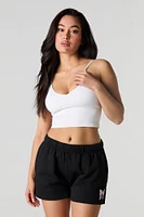 Short en molleton imprimé