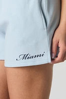 Graphic Fleece Short