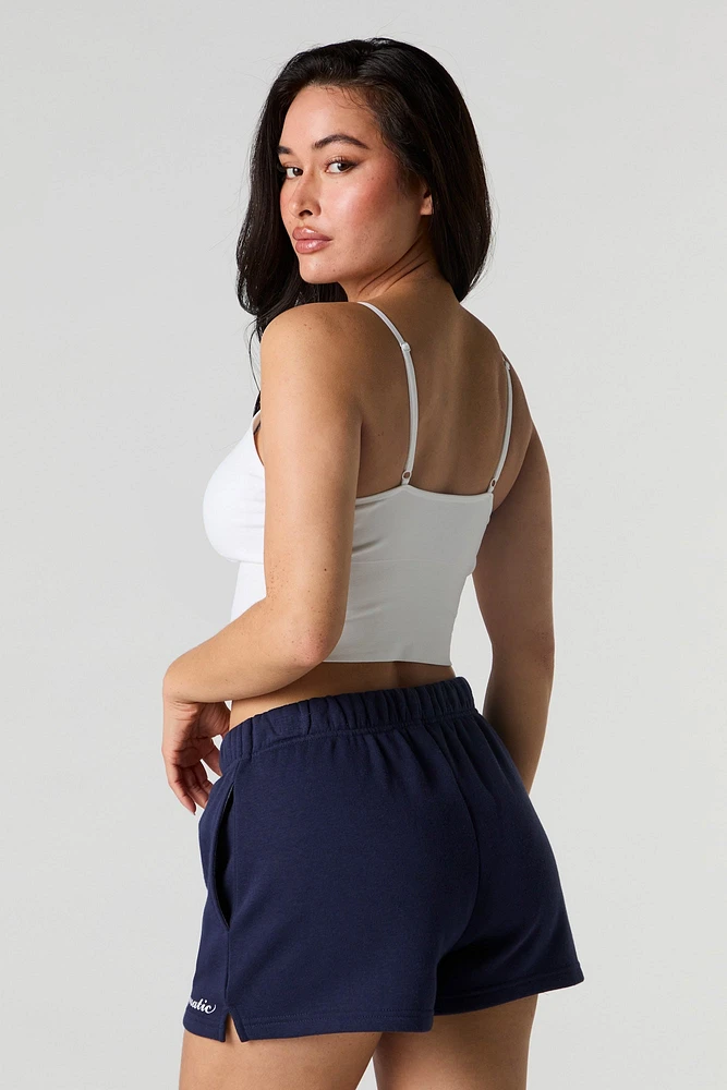 Short en molleton imprim