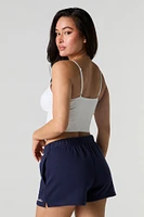 Short en molleton imprim