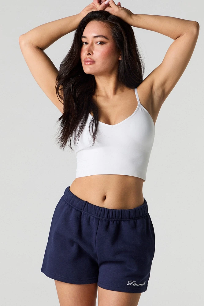 Short en molleton imprim