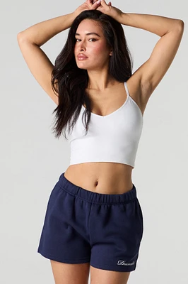Short en molleton imprim