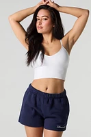 Short en molleton imprim