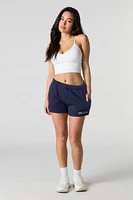 Short en molleton imprim