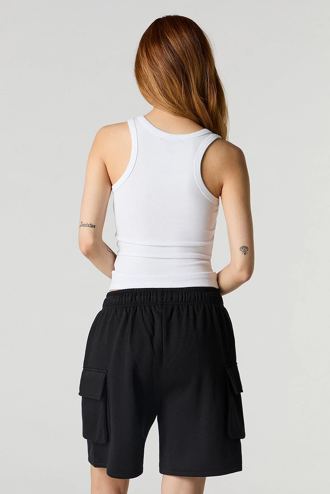 Fleece Cargo Boyfriend Short
