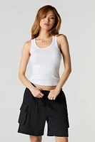 Fleece Cargo Boyfriend Short