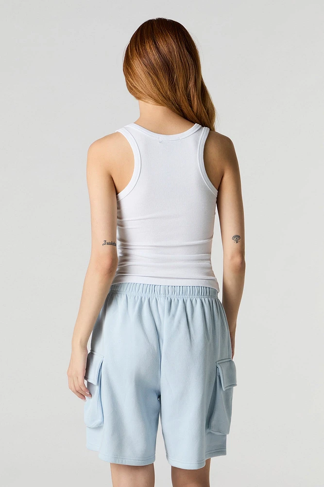 Fleece Cargo Boyfriend Short