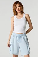 Fleece Cargo Boyfriend Short