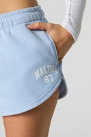 Graphic Fleece Dolphin Short