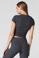 Active Ribbed T-Shirt