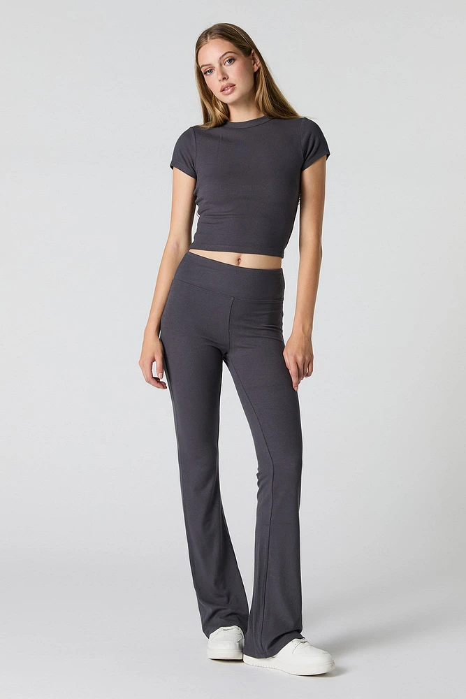 Active Ribbed T-Shirt