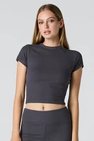 Active Ribbed T-Shirt