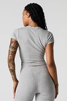 Active Soft Ribbed T-Shirt