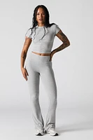 Active Soft Ribbed T-Shirt