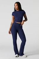 Active Soft Ribbed T-Shirt