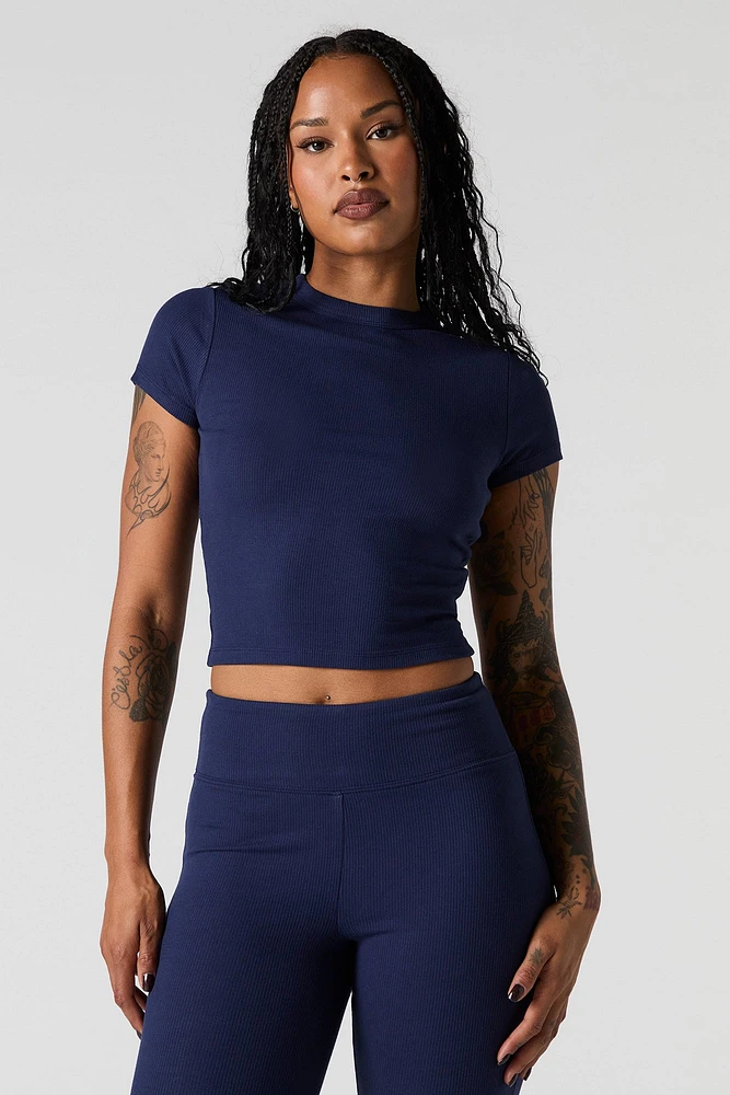 T-shirt Active côtelé doux