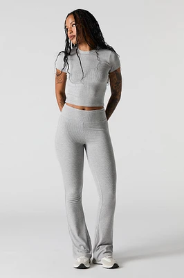 Pantalon Active doux à jambe évasée