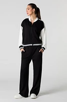 Colourblock Varsity Wide Leg Sweatpant