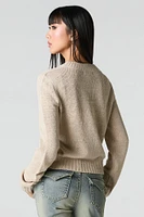 Chandail-cardigan à glissière