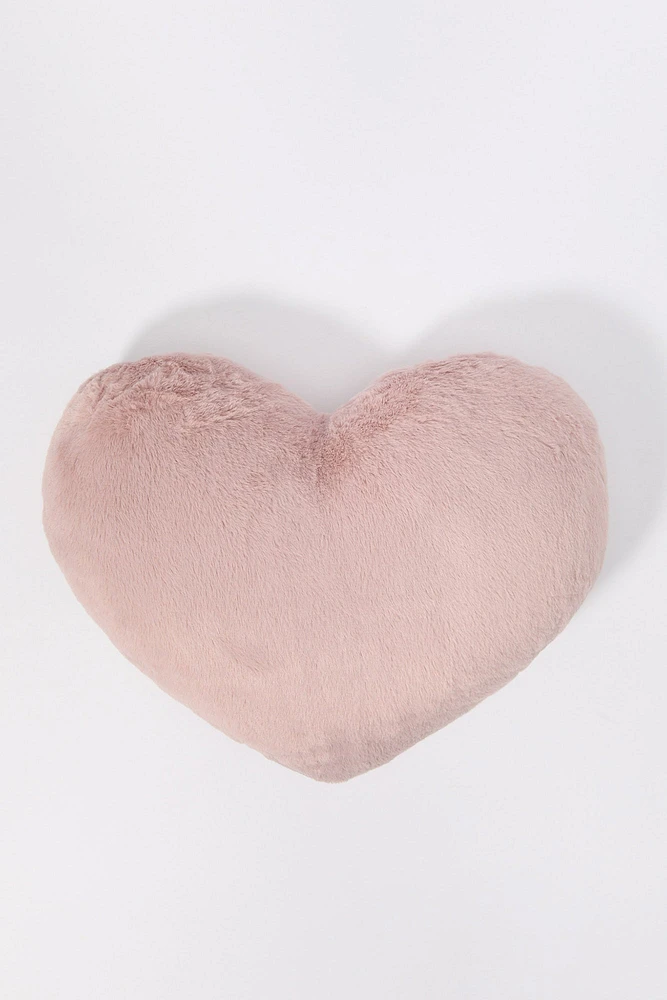 Plush Heart Pillow