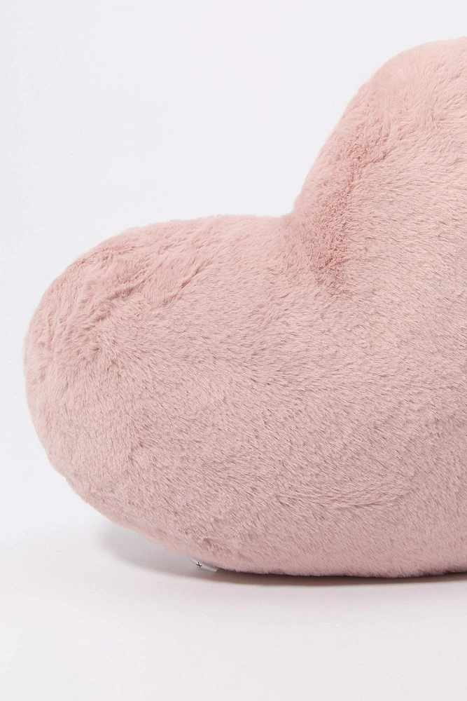 Plush Heart Pillow