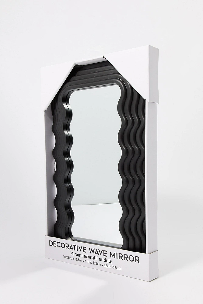 Decorative Wave Mirror