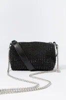 Rhinestone Studded Crossbody Purse