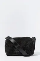 Rhinestone Studded Crossbody Purse