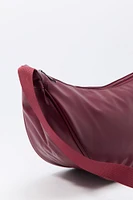 Sac demi-lune en similicuir