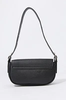 Faux Leather Adjustable Strap Purse